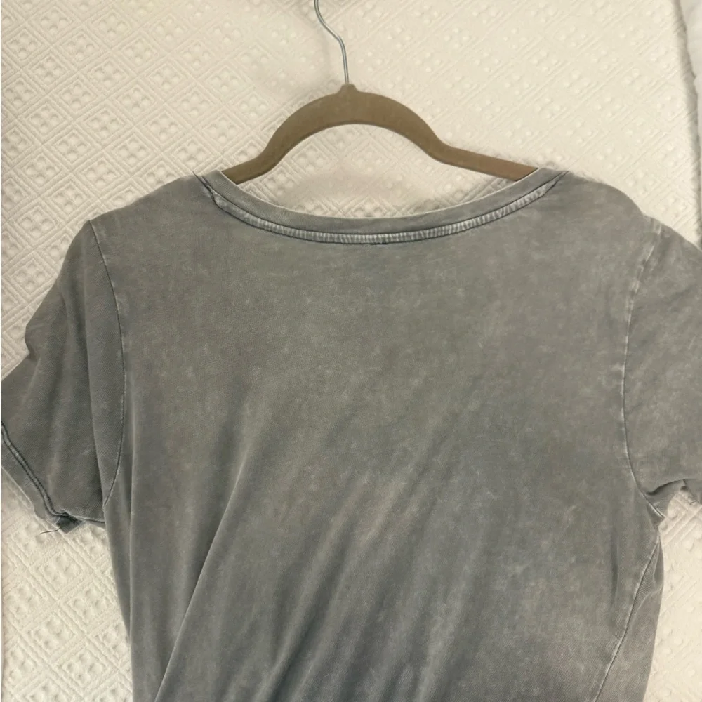 Z Supply Gray Relaxed Short Sleeve Tee - Picture 5 of 7